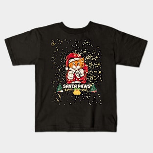 kitty cristmas Kids T-Shirt